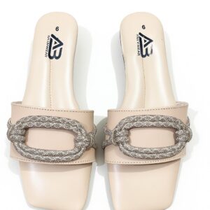 Cream Formal Slipper