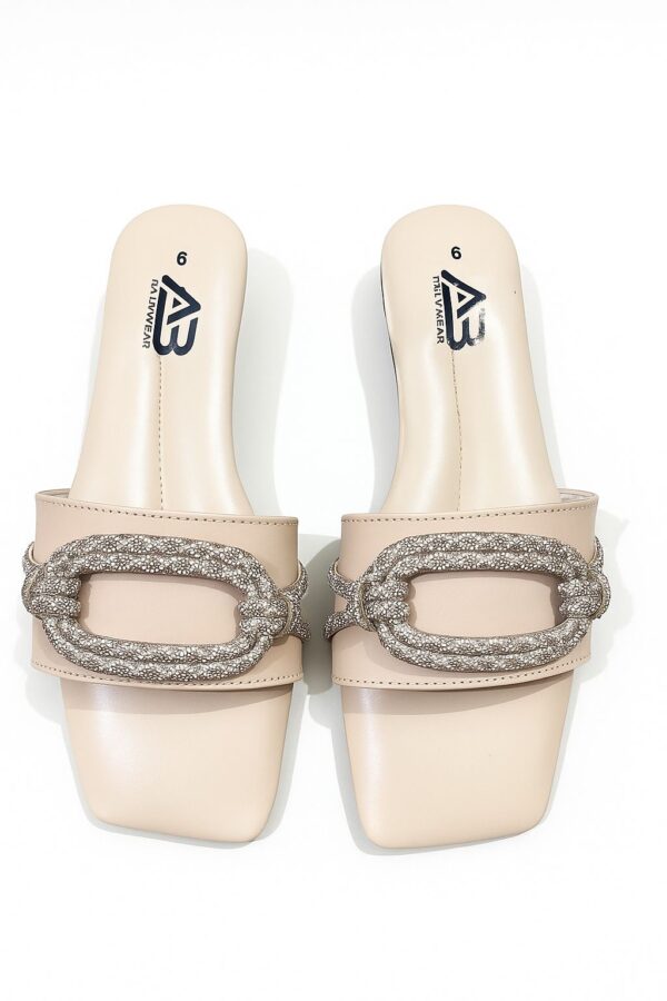 Cream Formal Slipper